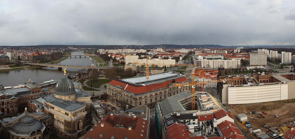 Germany - Dresden - View from church tower 3